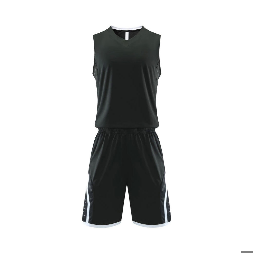 Best Quality Custom Design Basketball Uniform Set Hot Design Basketball Uniform Sets image