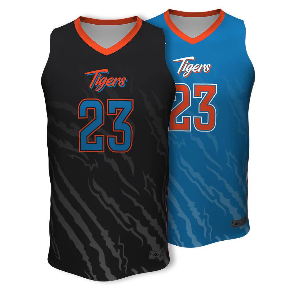 Basketball  Reversible Jersey Tigers image