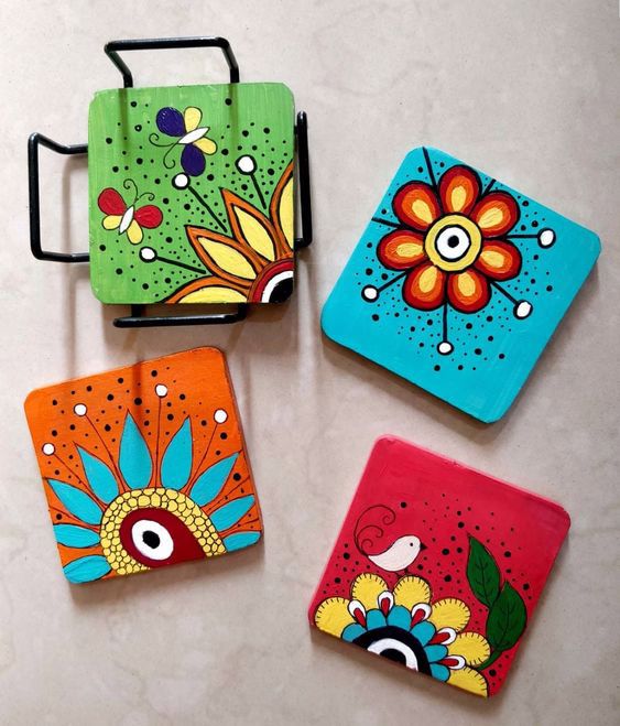 Hand Painted Tiles Different Design Low MOQ image