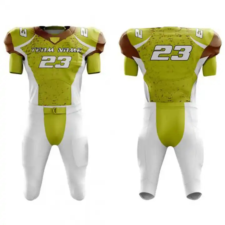 Latest design custom logo high Quality Customized American football uniform promotion image