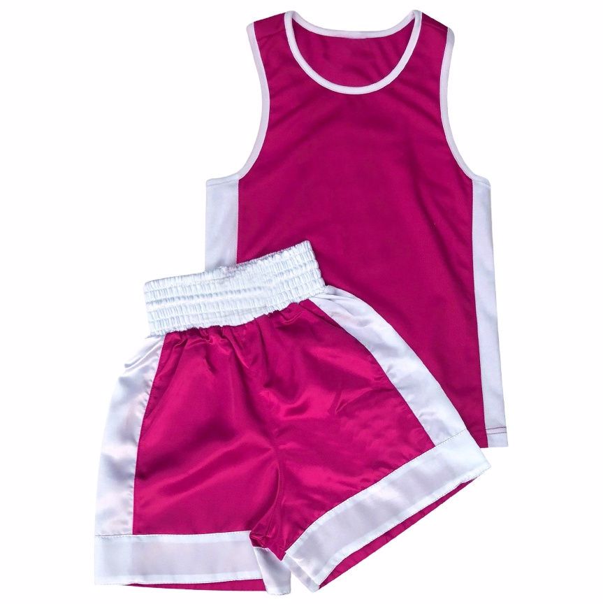 Oem High Quality Boxing Uniform Set Thai short and shirt for best price image
