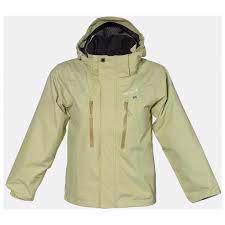 Hard shell rain jacket promotion image