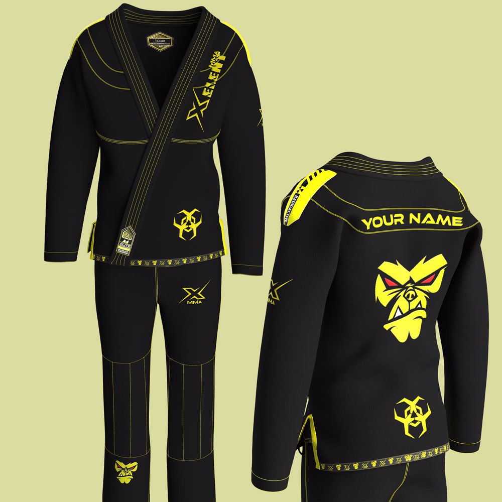 Customized Brazilian Jiu-Jutsu Kimono, Uniforms, Fighting Sports Clothing For Men & Women image