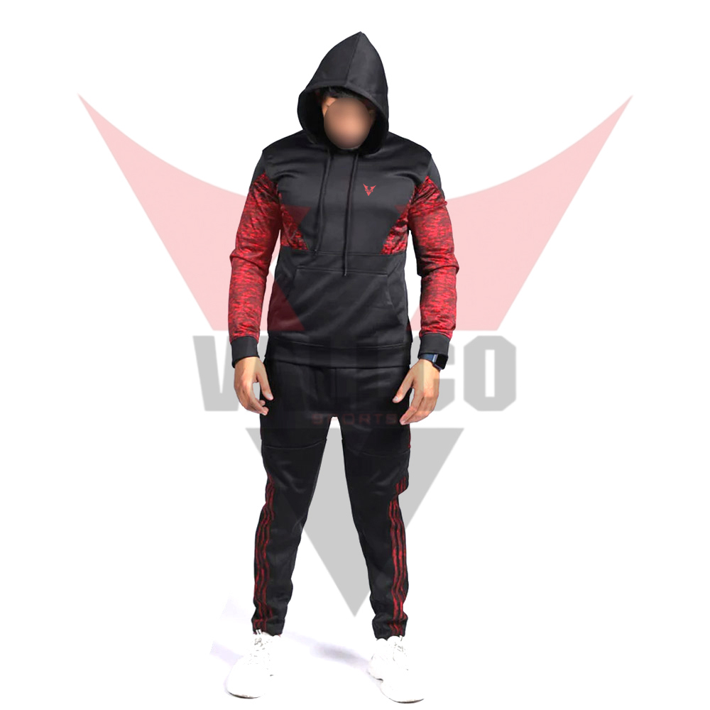 2024 Top Quality New Design Hot Sale Customized Men Sportswear Winter Running Wear Track Suit image