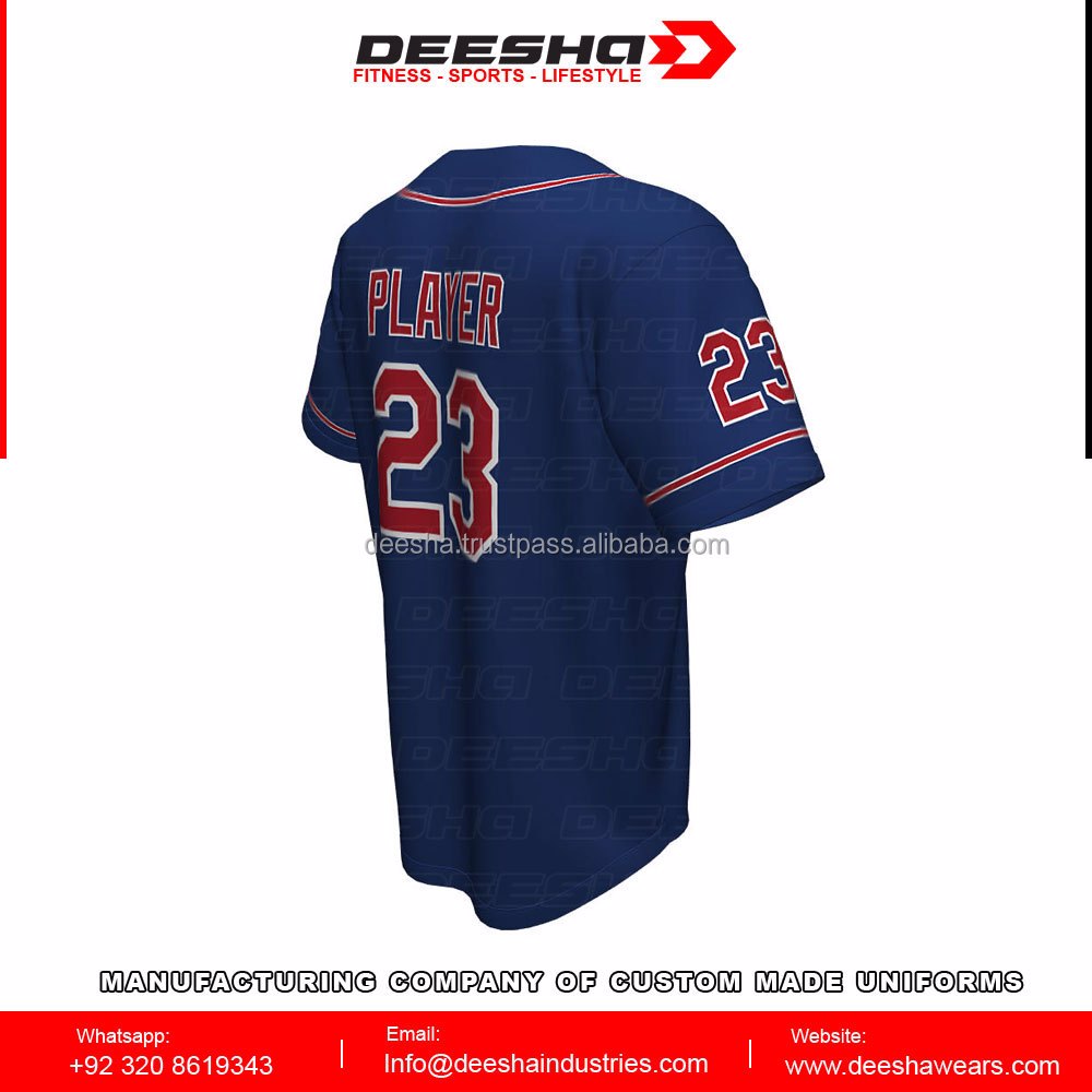 Baseball Full Button Begin Jerseys promotion image