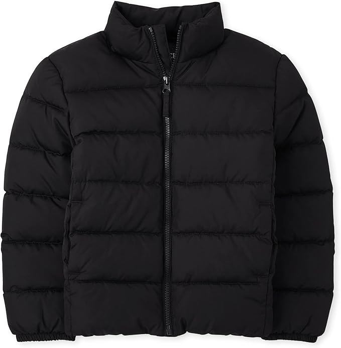 Boys’ Medium-Weight Puffer Jacket – Windproof & Waterproof Outerwear image