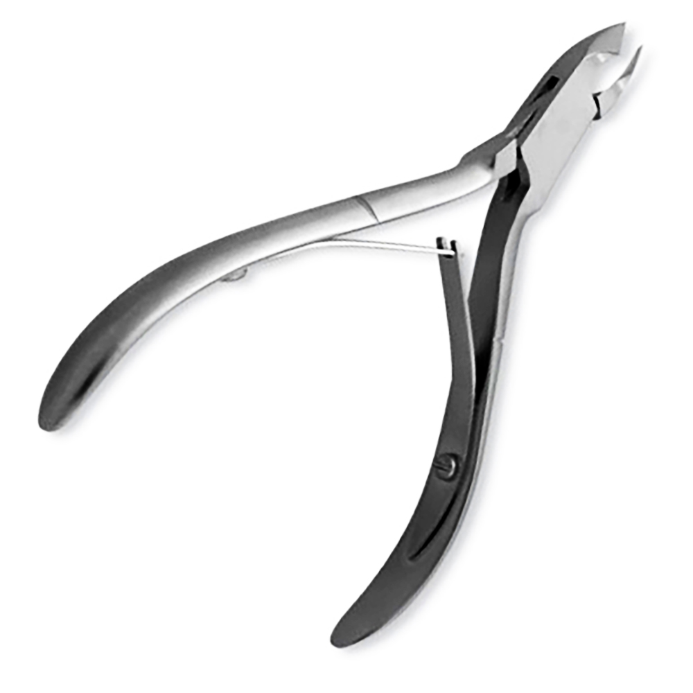 Stainless Steel Russian style Cuticle Nail Nipper Small ingrown Nail cutter Clipper Nails Trimmer image