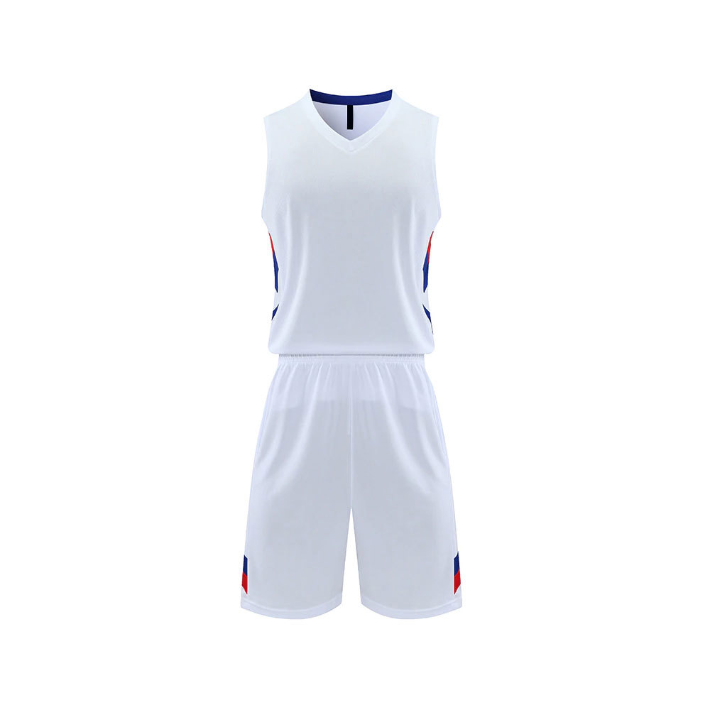 Basketball Uniform Customized Design Printed Basketball Kit Sports Uniform Sublimation image