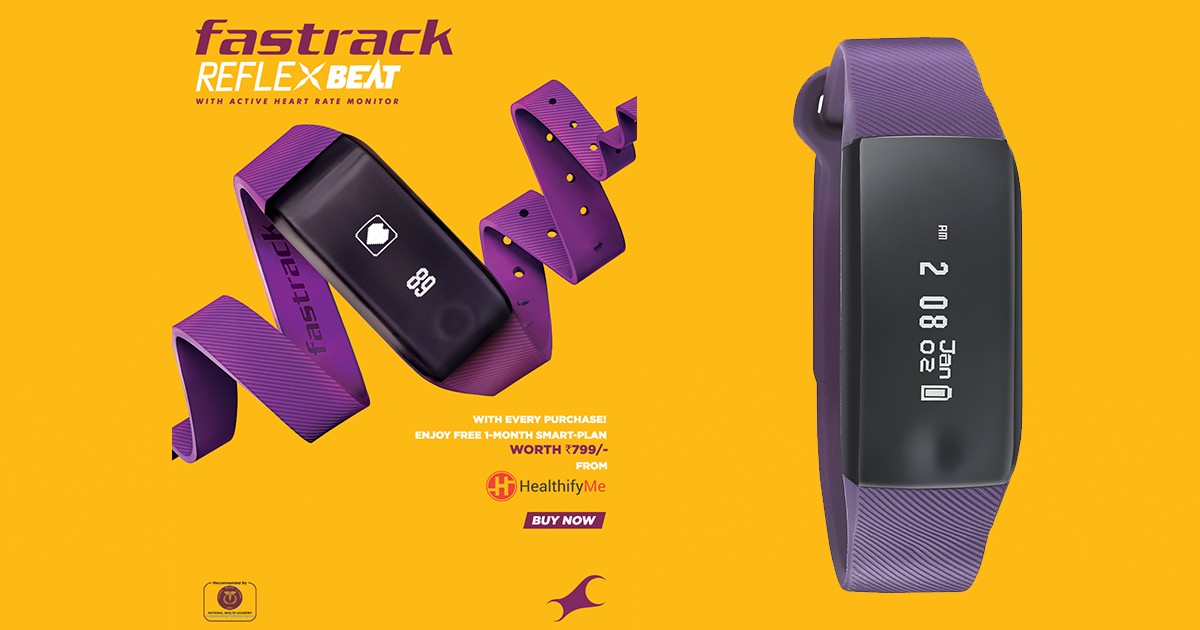 fastrack reflex heart rate