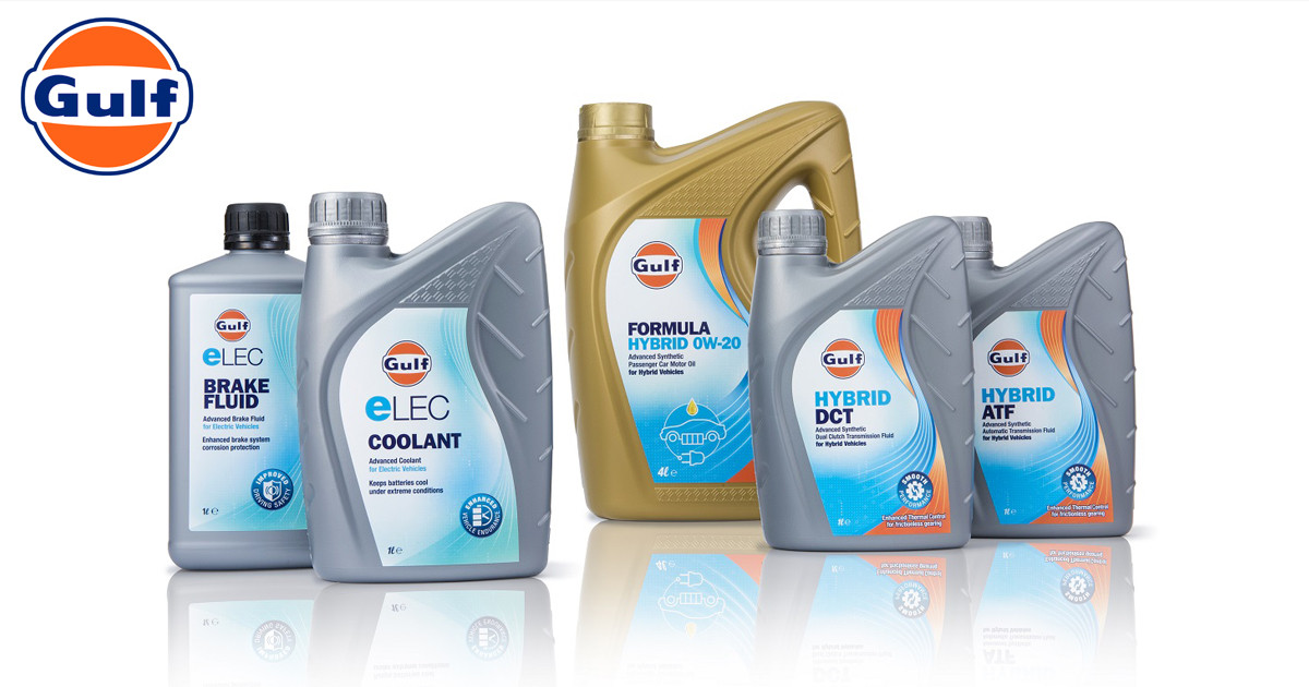 Gulf Oil launches a range of efluids for Hybrid and Electric (EV