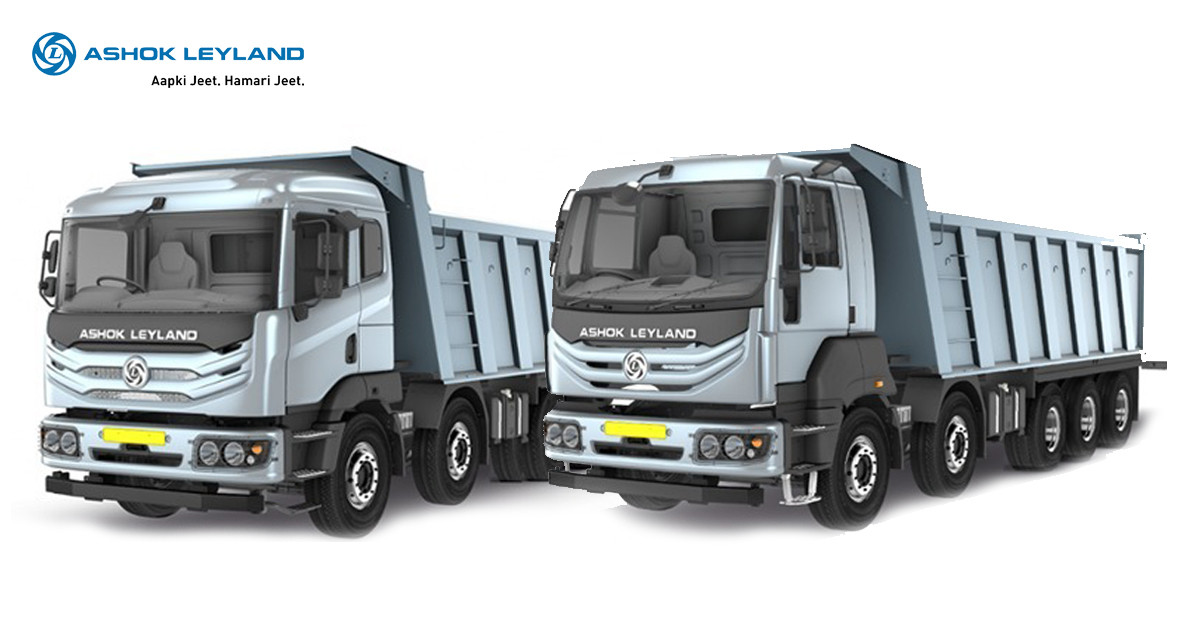 Ashok Leyland launches AVTR 4825 Tippers with H6 Engine