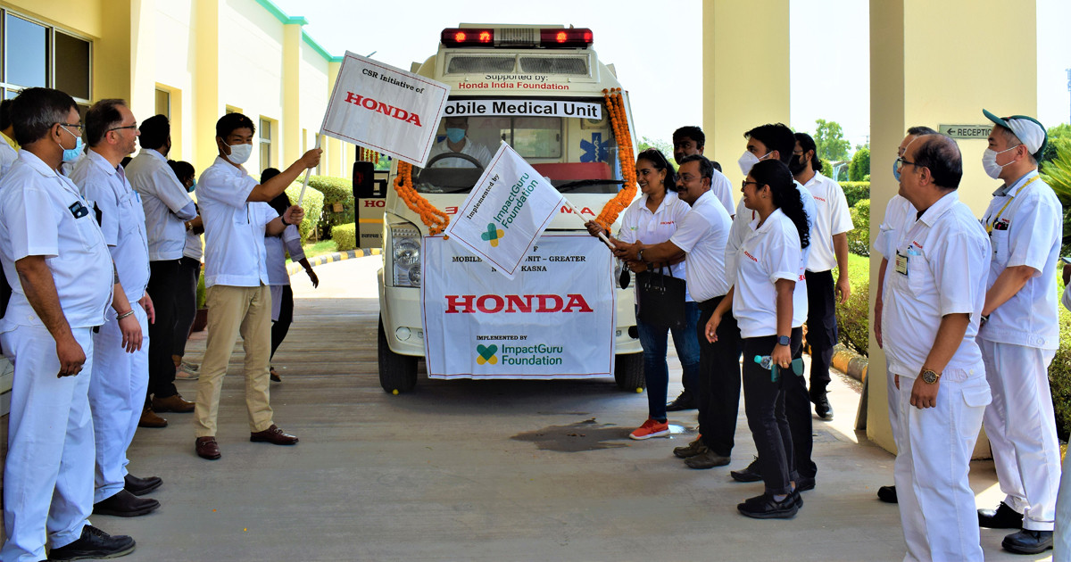 Honda India Foundation’s Mobile Medical Unit (MMU) benefits over 6 lakh