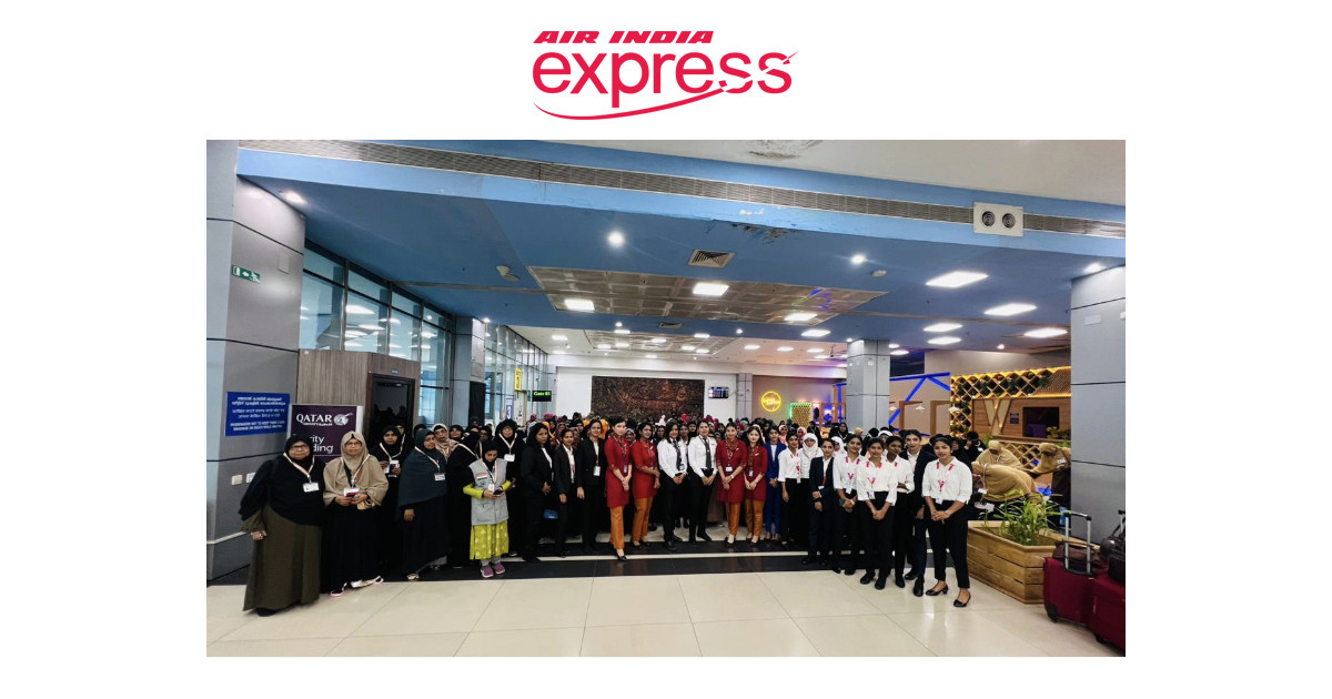 Air India Express Makes History with India's First AllWomen Haj Flight