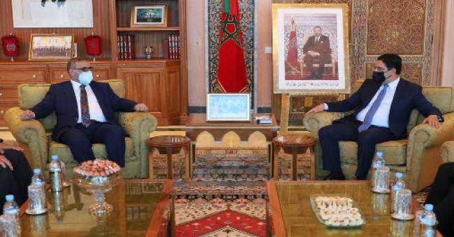 Nasser Bourita et Khaled Al-Mechri