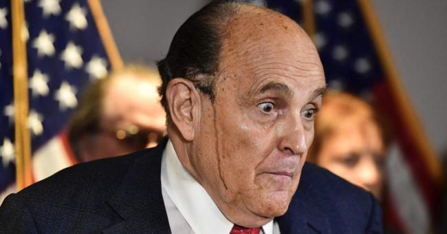 La teinture Rudy Giuliani