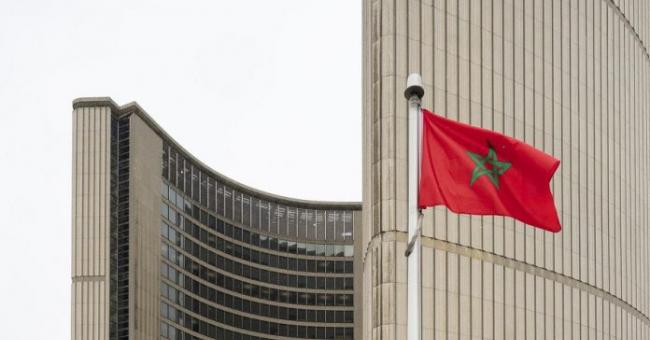Le drapeau marocain hissé à Toronto