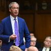 Reform UK leader Nigel Farage in the House of Commons