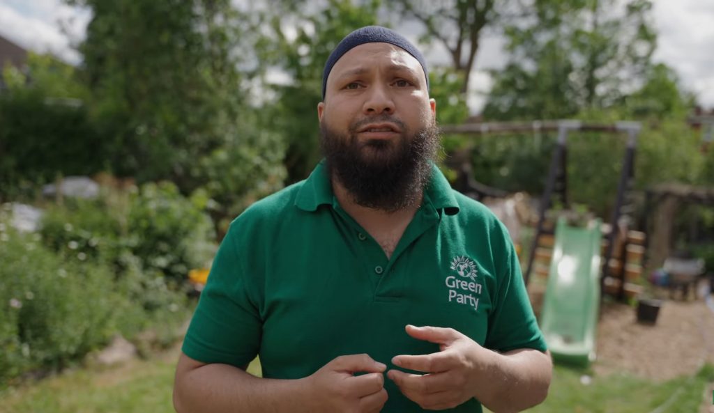 Green Party deputy leader Mothin Ali