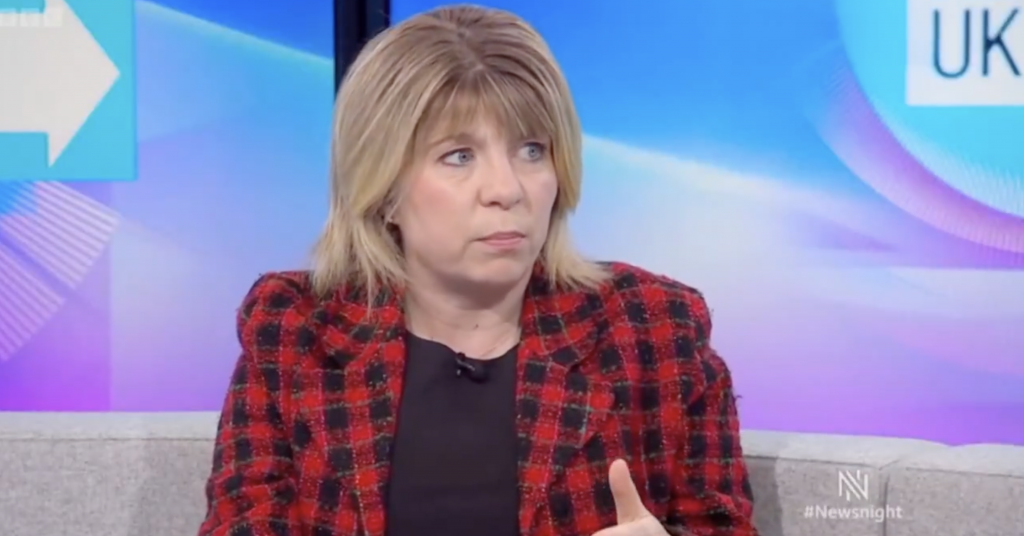 Maria Caulfield on Newsnight