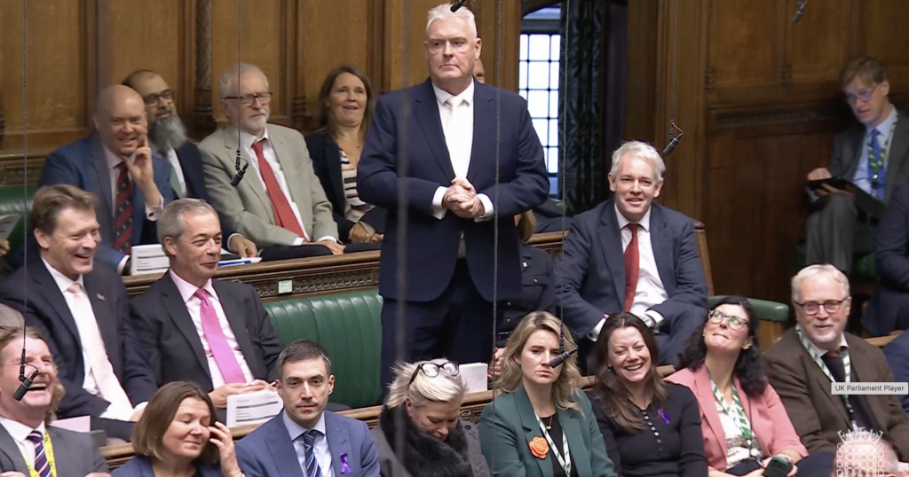 Lee Anderson was mocked at PMQs