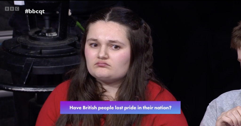BBC Question Time audience member slams Reform's immigration policies