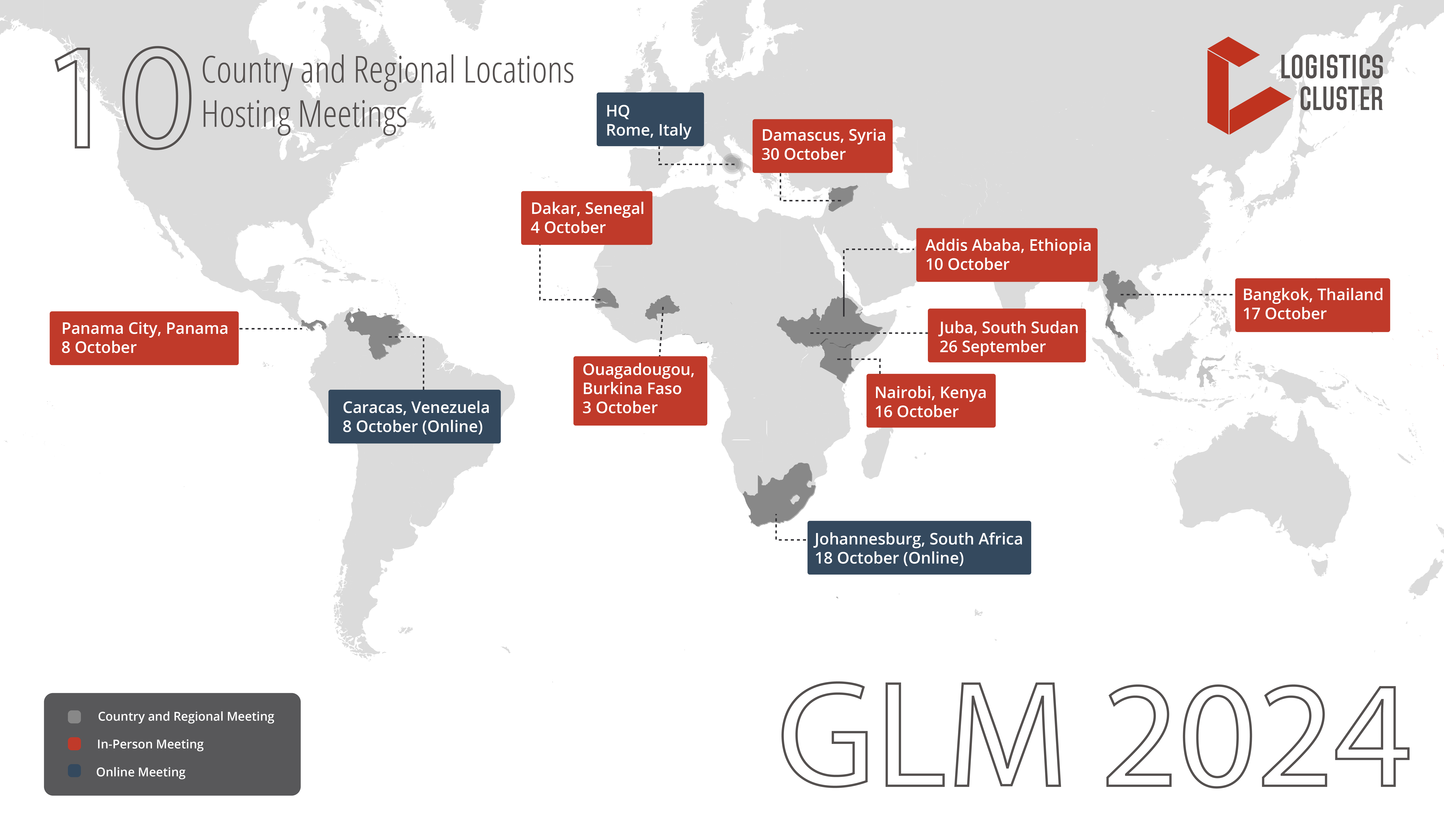 GLM September-November 2024 Locations Map