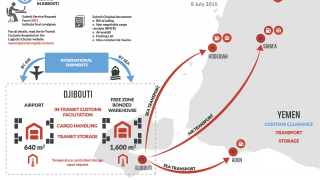 In-Transit Customs Facilitation Djibouti Infographic