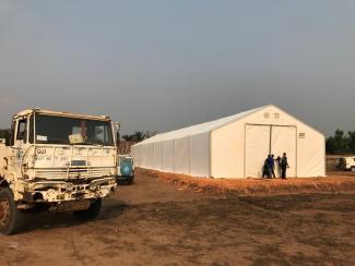 Humanitarian logistics coordination in DRC