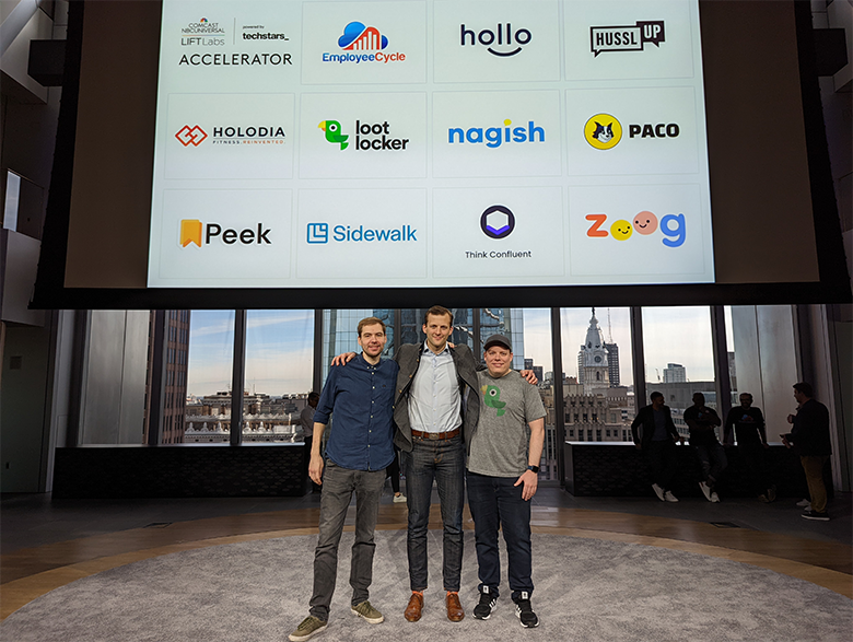 The LootLocker team at Techstars.