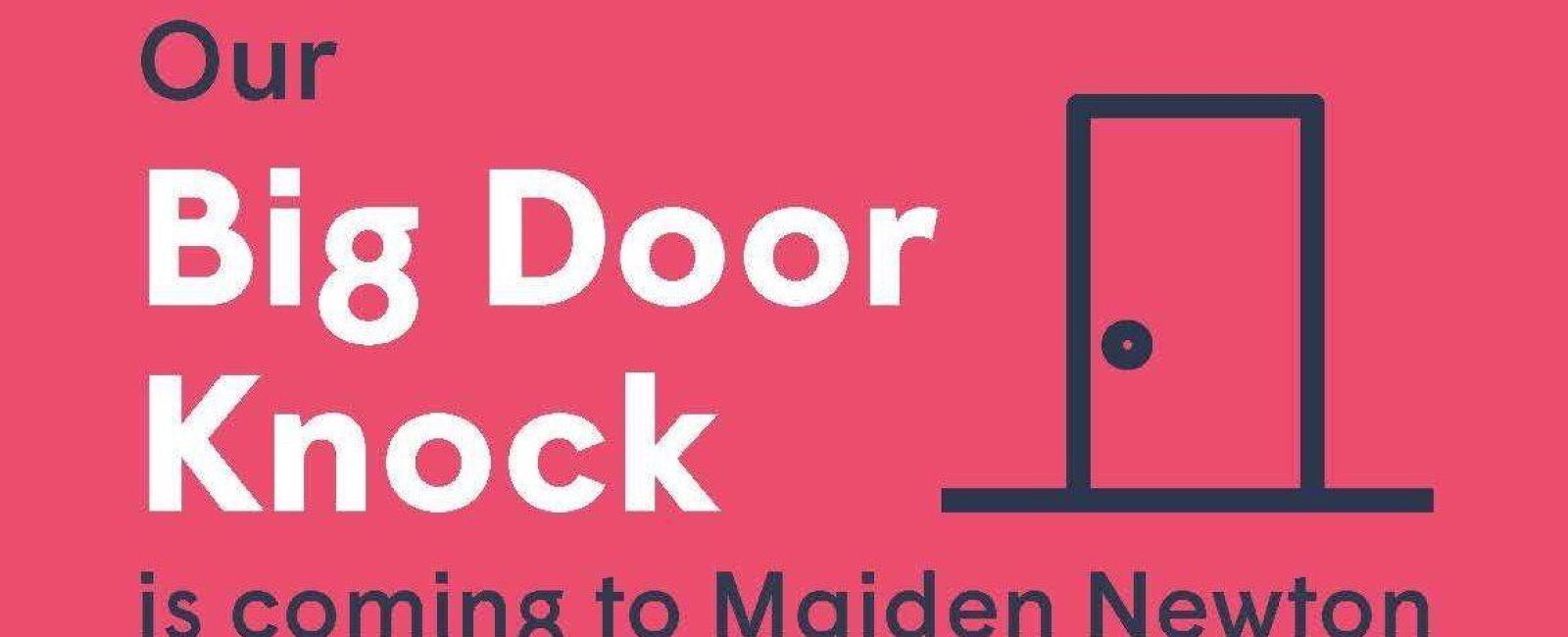 Big Door Knock flyer 1 Page 1