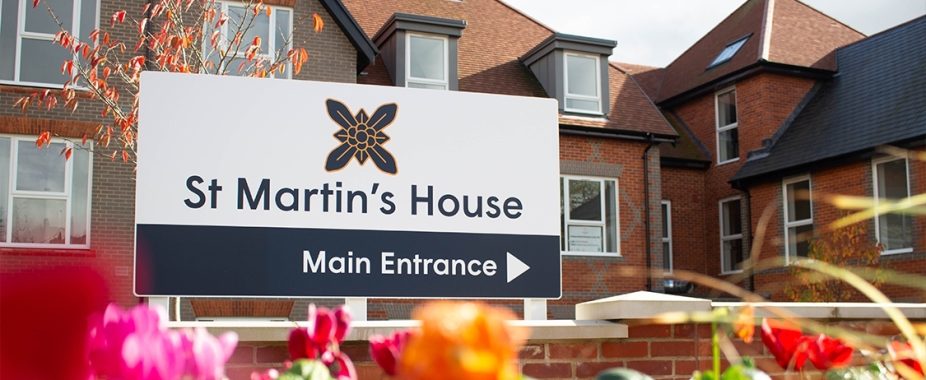 St martins sign header
