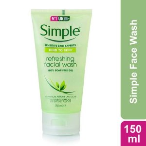 Simple face wash Simple refreshing face wash