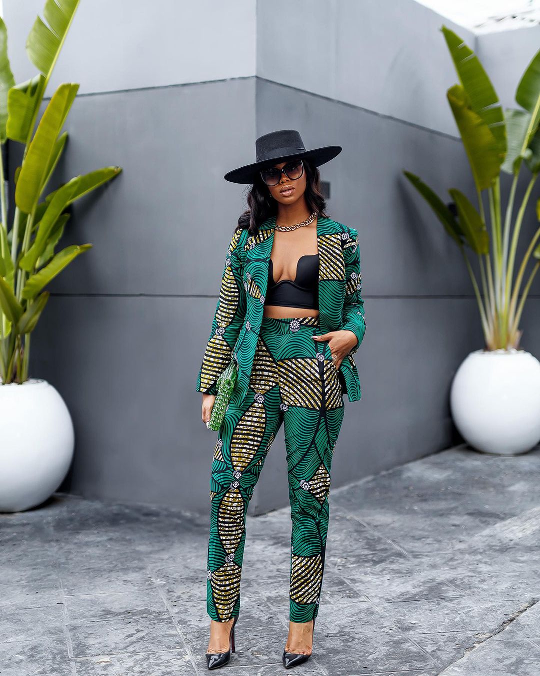 Angel Obasi in Ake Kouture