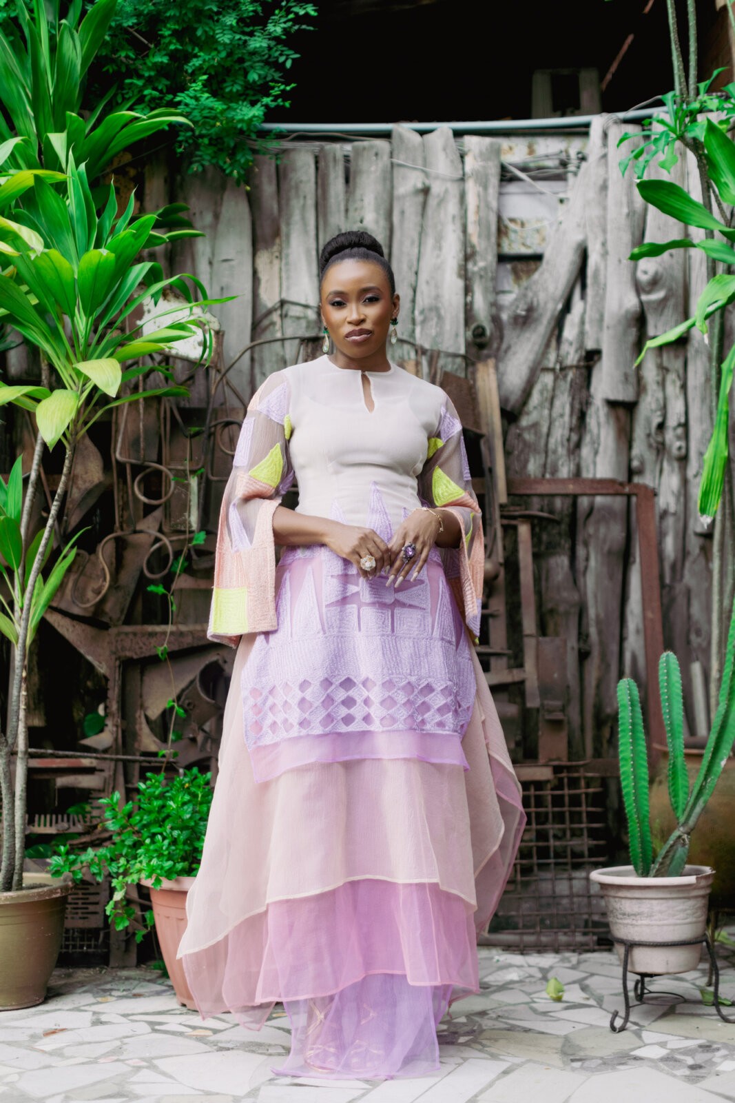 Ejiro Amos-Tafiri- Fashion issue cover look two