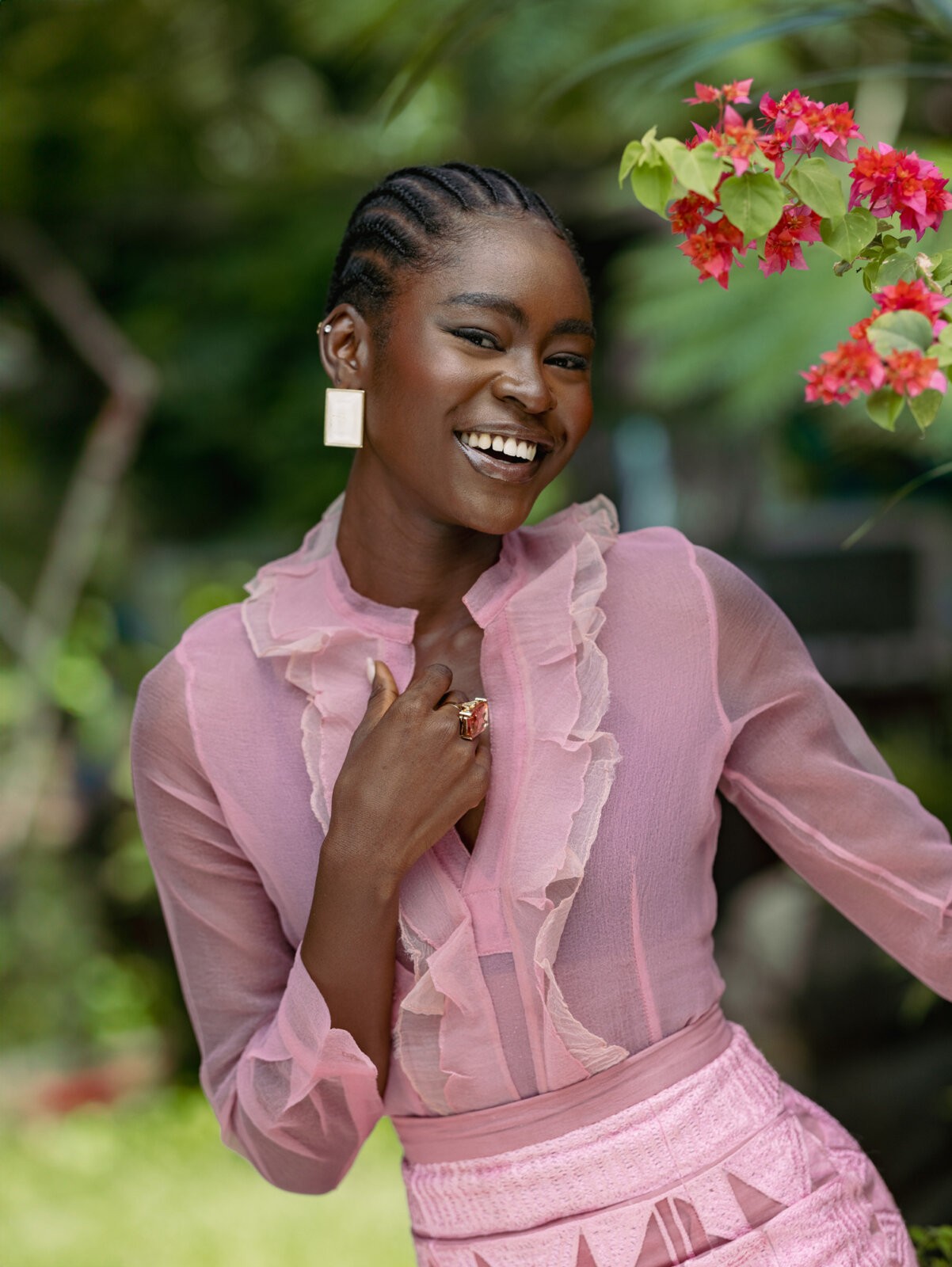 Rebecca Fabunmi in Lisa Folawiyo