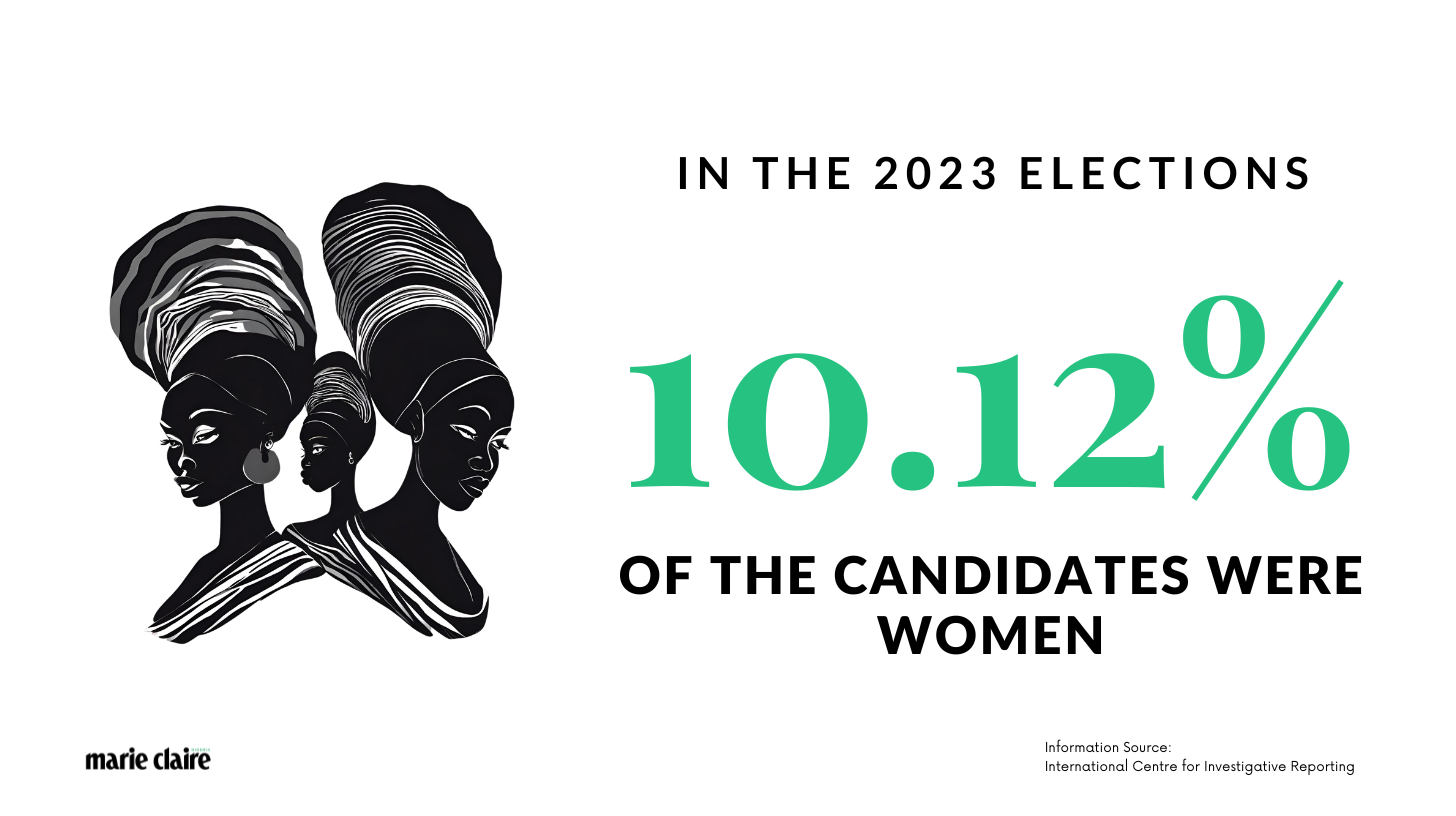nigerian women in politics - 2023 elections 10%