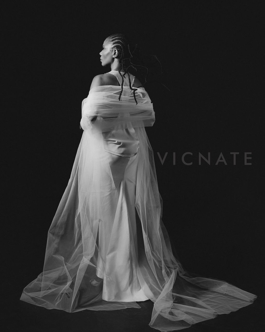 Funmi Iyanda collaborates with Nigerian designer VICNATE