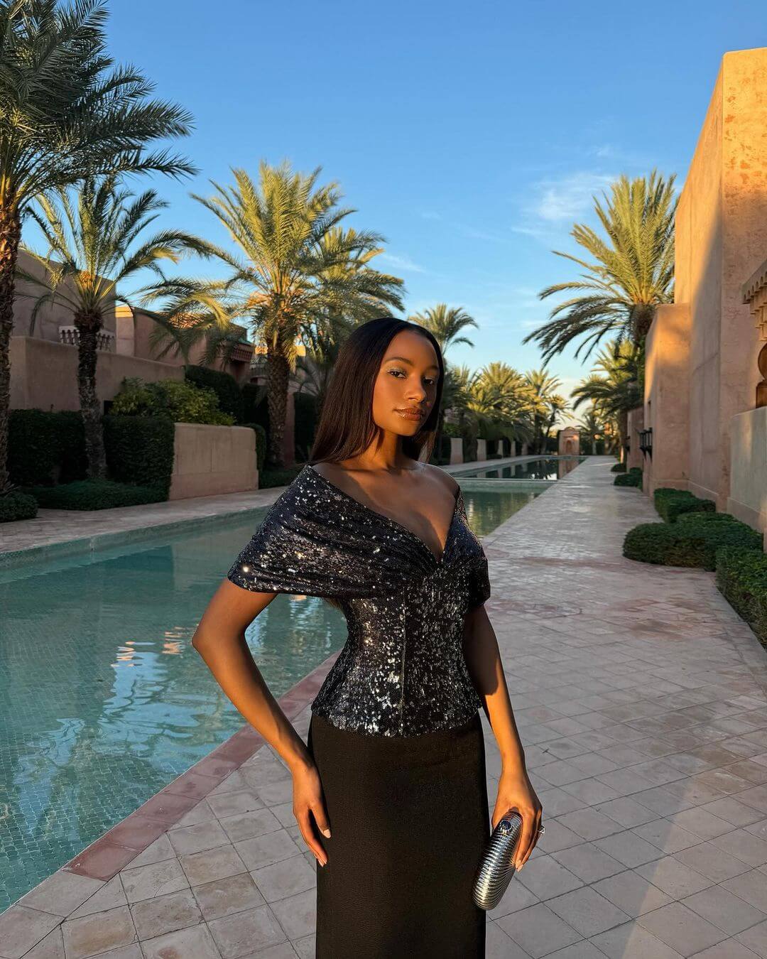 How to wear sequin- Marie Claire Nigeria