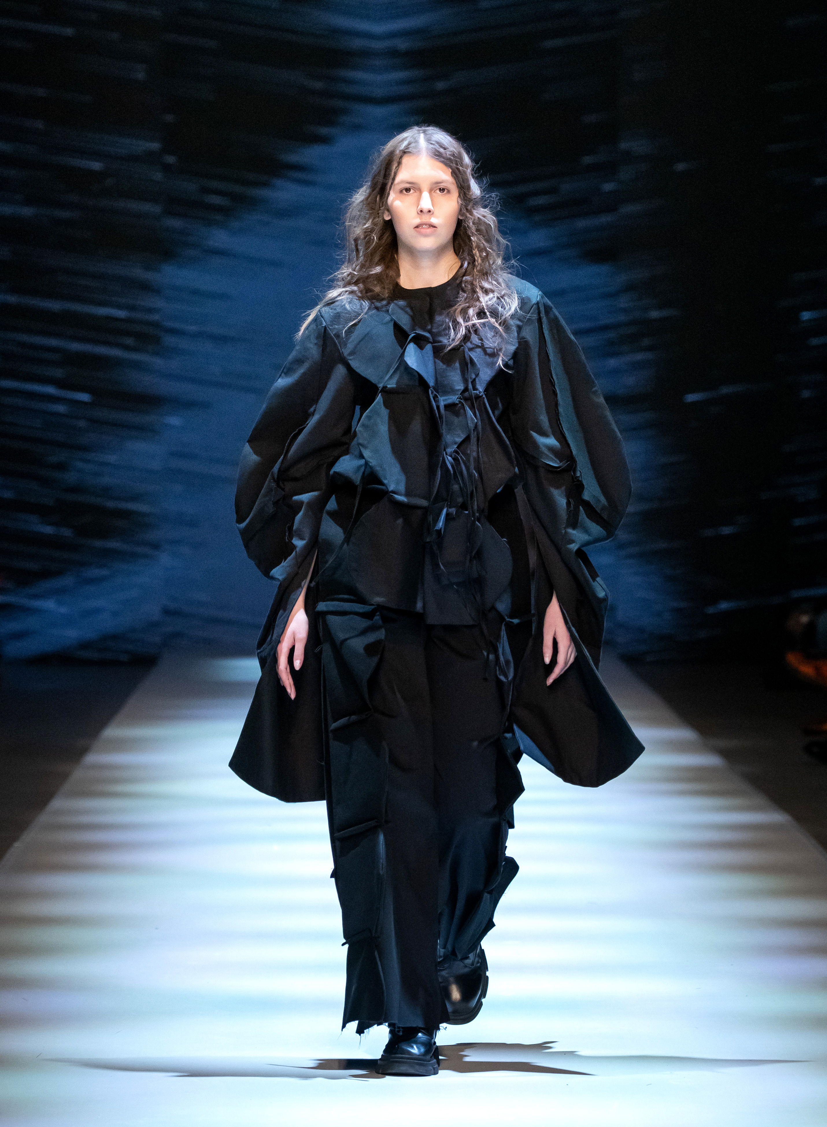 Moscow Fashion Week beauty trends - tussled hair