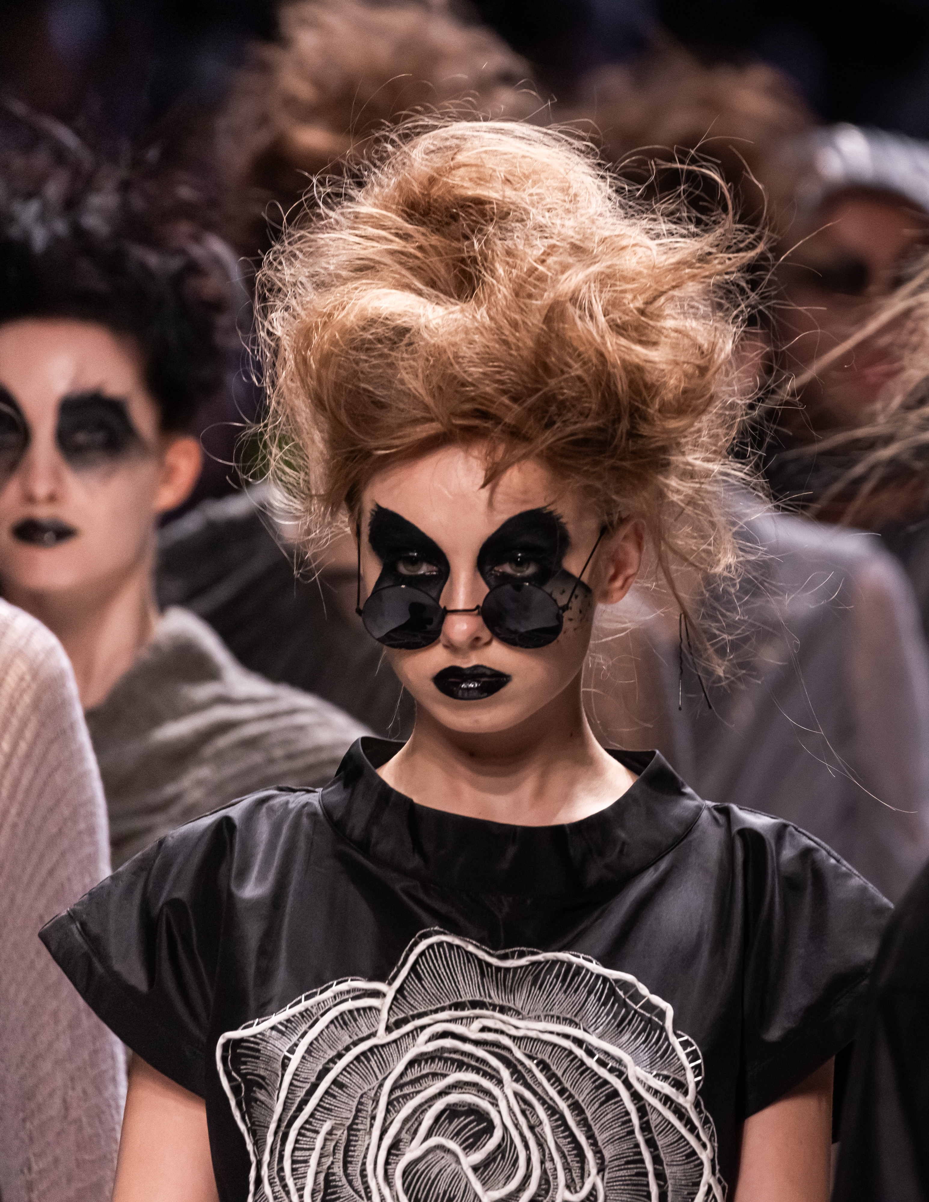 Moscow Fashion Week beauty trends - tussled hair