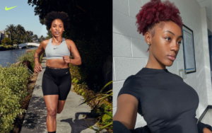 hairstyles for workouts - pineapple