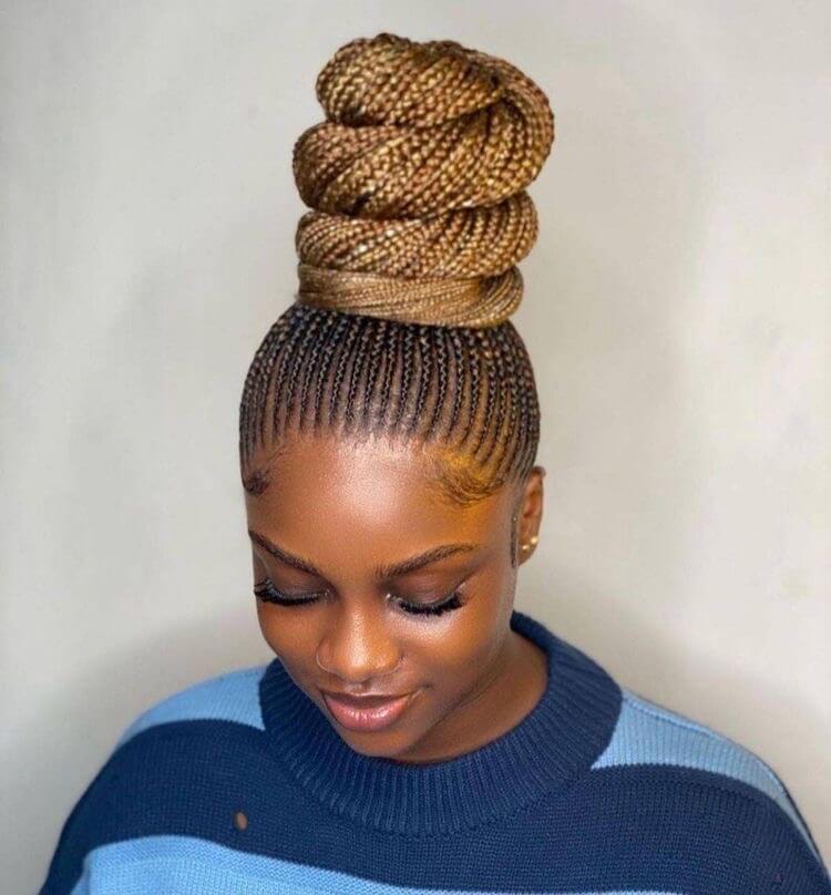 Attachment Hairstyles - Shuku -  Ada Nwanyi via Pinterest
