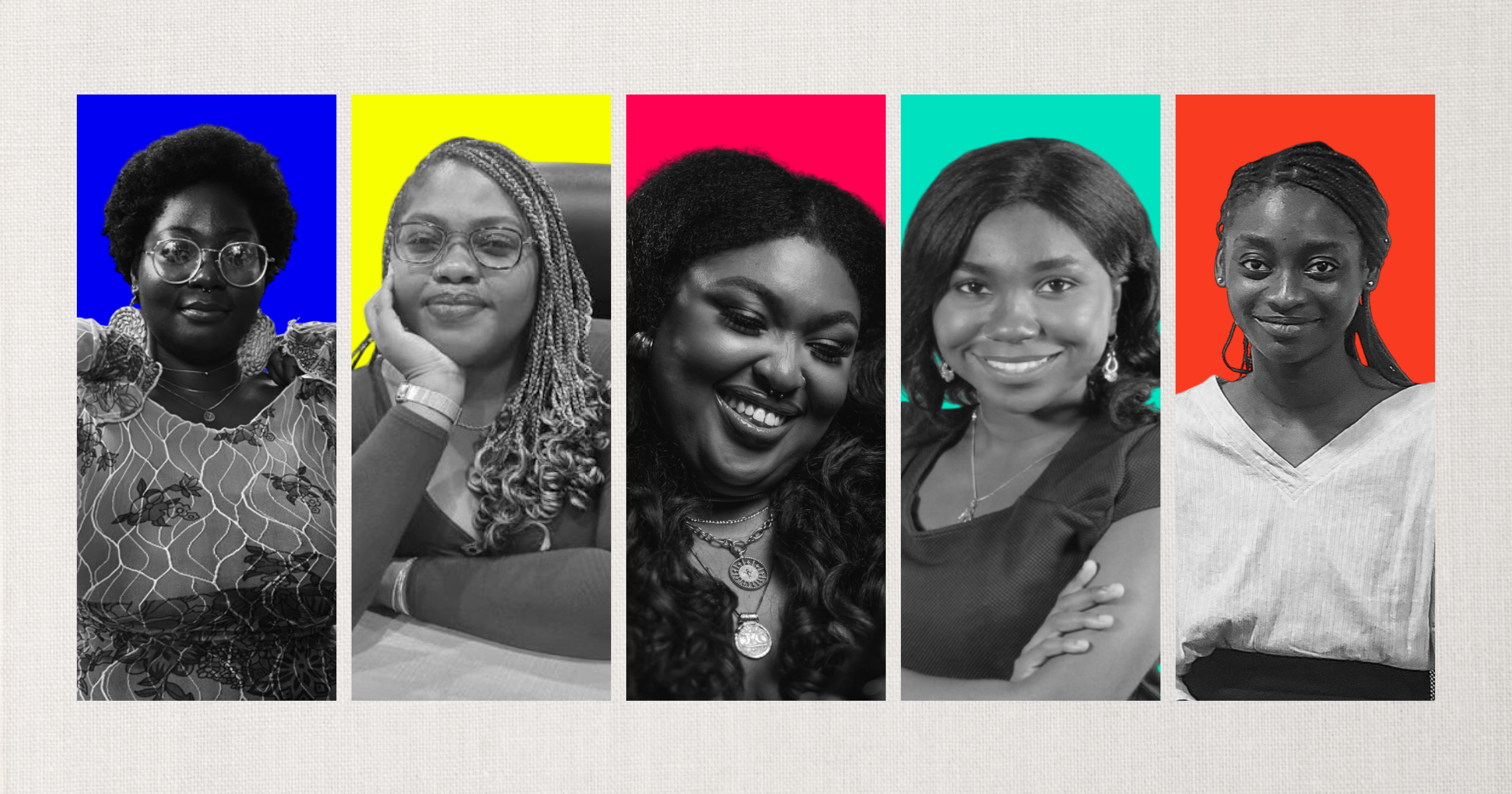 Tobi, Inemesit, Denise, Esther & Ebun