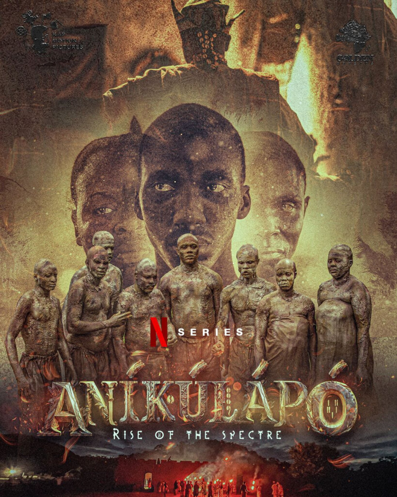 Official poster for "Aníkúlápó: Rise of the Spectre”, via Netflix