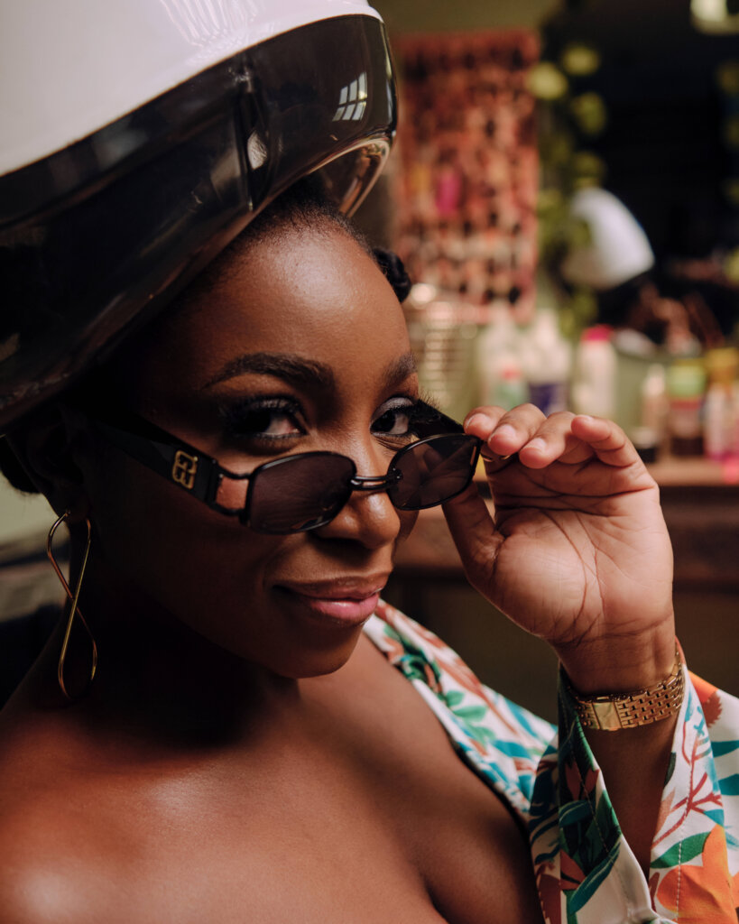 Omowunmi Dada plays Venita, an aspiring singer in “Red Circle”, via Nora Awolowo 