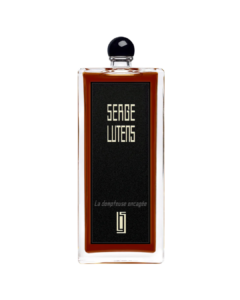 A bottle of Serge Lutens’ “La Dompteuse Encagée” against a white background via fragrances.com.ng