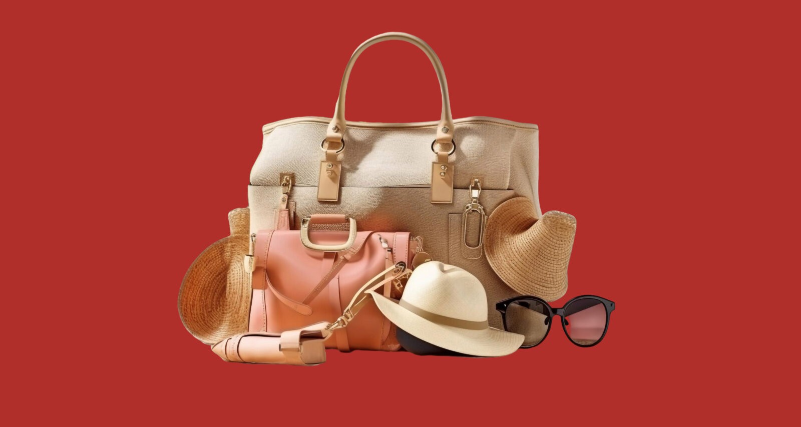 Luxury designer items via Freepik