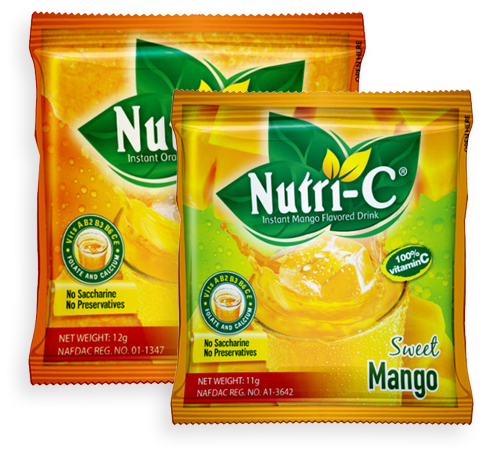 Sachet of Nutri-C via Omitosh.com