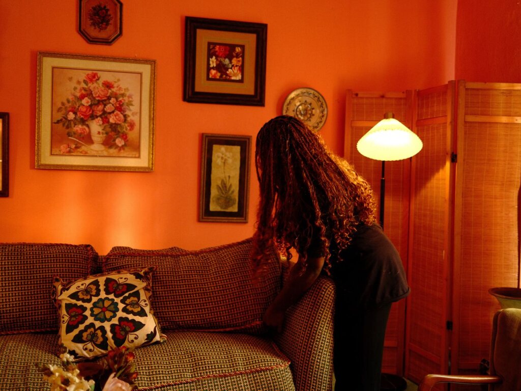 Anita Ashiru on one of her sets, via Anita Ashiru