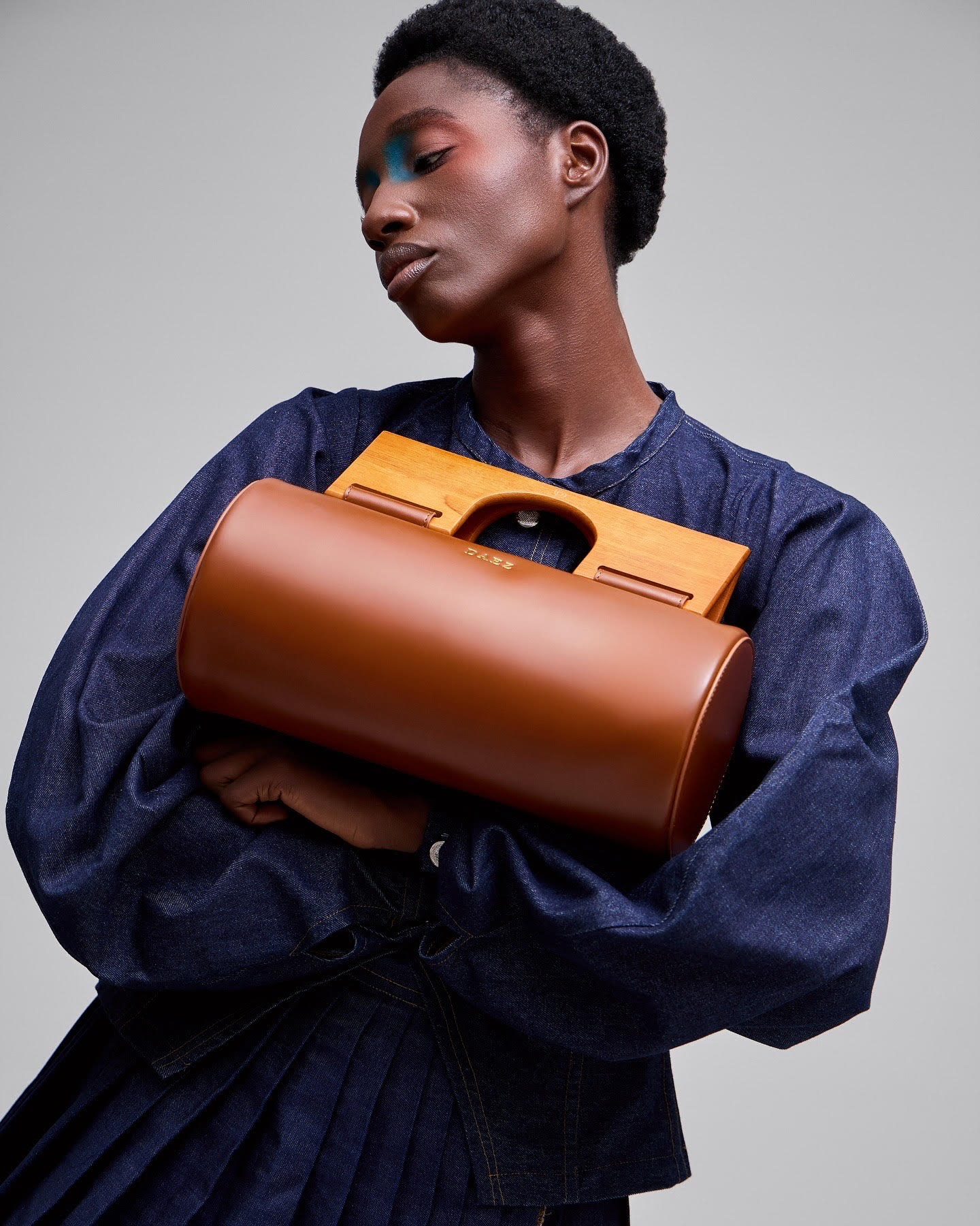 Adaeze’s fashion favourites - DAEZ oak midi bag via daezofficial.com